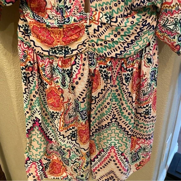 Maeve Anthropologie Women Colorful Print Dress Size 2 - Picture 8 of 12